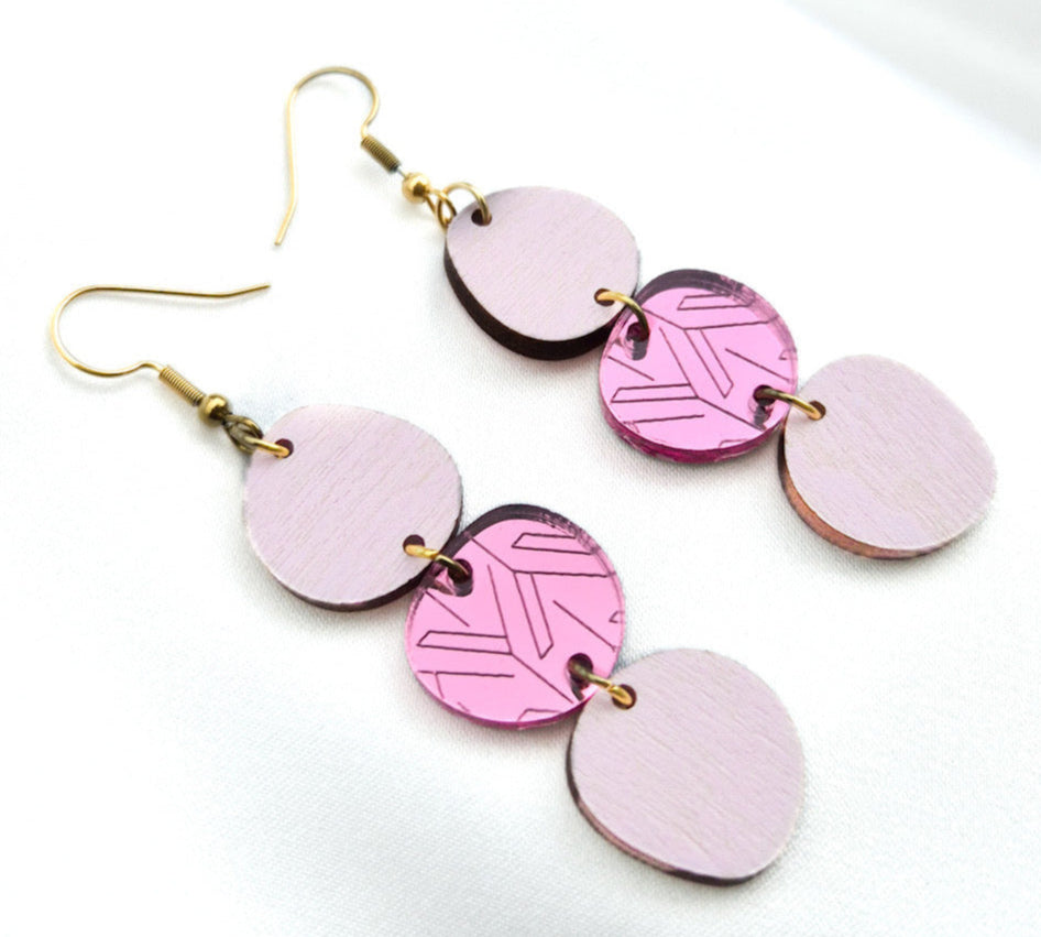 yukinor kawa earring in pink-light-pink | yukinor kawa-korvakoru pinkki-vaalean-pinkki2
