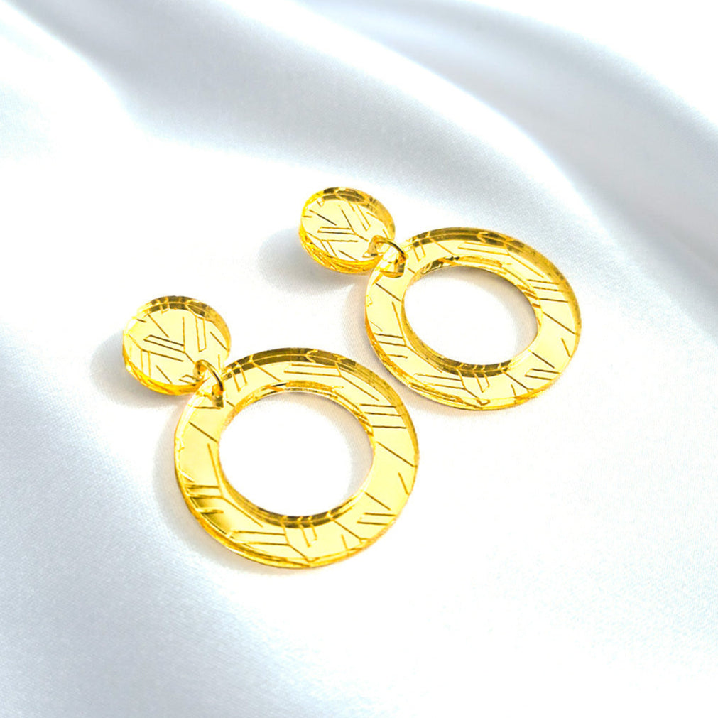 yukinor maru earring in gold | yukinor maru-korvakoru kulta 2