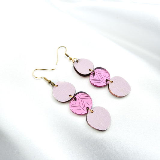 yukinor kawa earring in pink-light-pink | yukinor kawa-korvakoru pinkki-vaalean-pinkki
