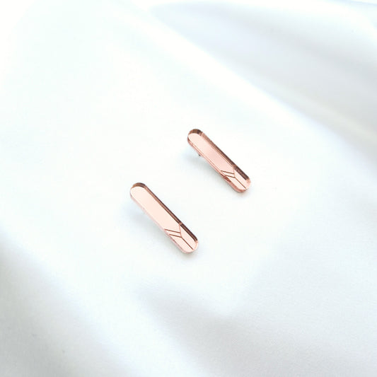 yukinor ame earring in rose gold | yukinor ame-korvakoru ruusukulta